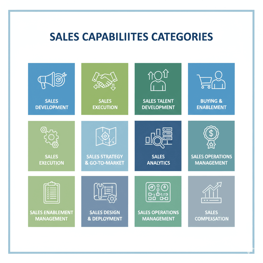 Sales capability assessment framework