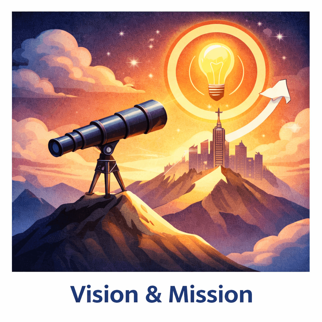 Vision and mission concept